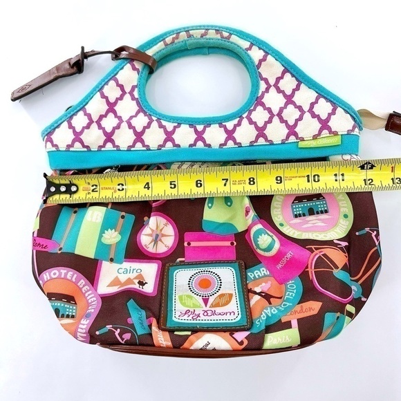 Lily Bloom Travel Tote Bag Small Hand Bag - Picture 5 of 13